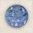 Plat de service Murmure du Nil